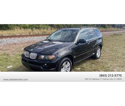 2006 BMW X5 for sale is a Black 2006 BMW X5 3.0si Car for Sale in Haines City FL