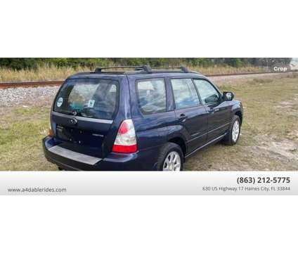 2006 Subaru Forester for sale is a Blue 2006 Subaru Forester 2.5i Car for Sale in Haines City FL