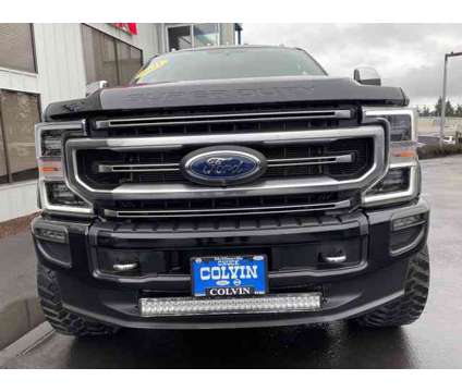 2021 Ford F-350SD Platinum is a Black 2021 Ford F-350 Car for Sale in Mcminnville OR