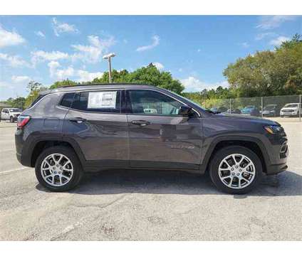 2024 Jeep Compass Latitude Lux is a Grey 2024 Jeep Compass Latitude Car for Sale in Orlando FL