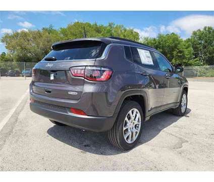 2024 Jeep Compass Latitude Lux is a Grey 2024 Jeep Compass Latitude Car for Sale in Orlando FL