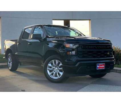 2024 Chevrolet Silverado 1500 Custom is a Black 2024 Chevrolet Silverado 1500 Car for Sale in Chico CA