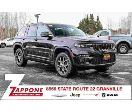 2024 Jeep Grand Cherokee Limited is a Black 2024 Jeep grand cherokee Limited SUV in Granville NY