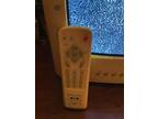 Spongebob Squarepants Emerson CRTV WITH REMOTE. Working Condition w/ DVD Player