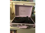 Crosley lilac record player