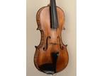 old antique vintage violin ready to play full size
