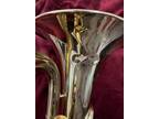 Getzen USA G8230 Bb Baritone Horn with Hardshell Case, student model euphonium