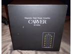 CARVER M-400a MAGNETIC Field Power AMPLIFIER Tested Working STEREO