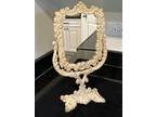 Vintage Cast Iron Tilt Mirror