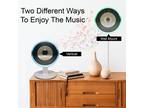 Portable Stylish Wall Mounted CD Player with Bluetooth, Led, Usb, & Aux