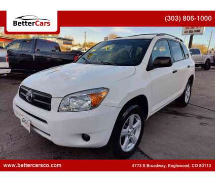 2008 Toyota RAV4 for sale is a White 2008 Toyota RAV4 4dr Car for Sale in Englewood CO