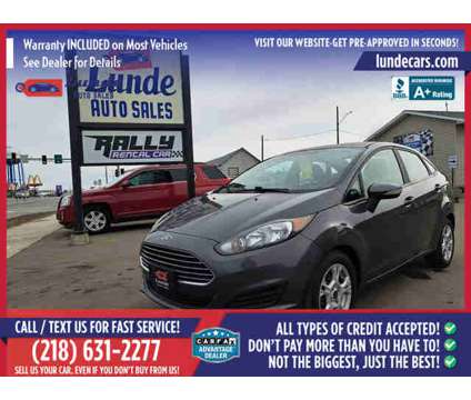2015 Ford Fiesta for sale is a Black 2015 Ford Fiesta Car for Sale in Wadena MN
