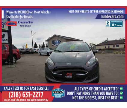 2015 Ford Fiesta for sale is a Black 2015 Ford Fiesta Car for Sale in Wadena MN