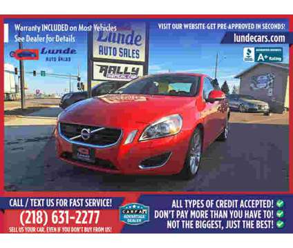 2012 Volvo S60 for sale is a Red 2012 Volvo S60 2.4 Trim Car for Sale in Wadena MN