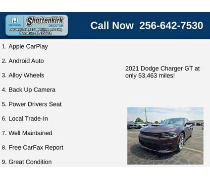 2021UsedDodgeUsedChargerUsedRWD is a 2021 Dodge Charger Car for Sale in Decatur AL