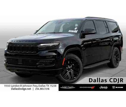 2024NewJeepNewWagoneerNew4x2 is a Black 2024 Jeep Wagoneer Car for Sale in Dallas TX