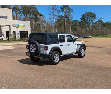 2021 Jeep Wrangler Unlimited Sport S is a White 2021 Jeep Wrangler Unlimited Car for Sale in Mccomb MS