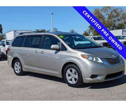 2016 Toyota Sienna LE is a Brown 2016 Toyota Sienna LE Car for Sale in Sarasota FL