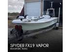 Spyder FX19 VAPOR Skiffs 2015