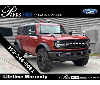 2023 Ford Bronco is a Red 2023 Ford Bronco SUV in Gainesville FL