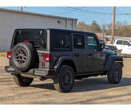 2024 Jeep Wrangler Sport S is a Grey 2024 Jeep Wrangler Sport SUV in Willimantic CT