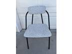 Vintage Cosco Fashionfold Folding Metal Chair Padded Seat Stylaire