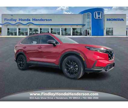 2024 Honda CR-V Hybrid Sport-L is a Red 2024 Honda CR-V Hybrid in Henderson NV