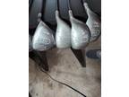 callaway solaire golf bag w/ 7 GES Golf Clubs 1 Solaire Club See Pics RH