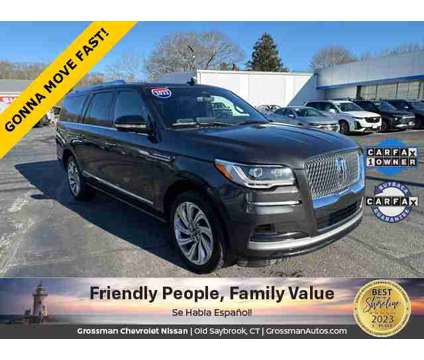 2022 Lincoln Navigator L Reserve is a Grey 2022 Lincoln Navigator L SUV in Old Saybrook CT