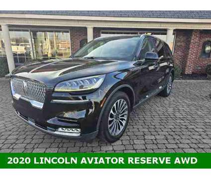 2020 Lincoln Aviator Reserve AWD is a Black 2020 Lincoln Aviator SUV in Bowling Green OH