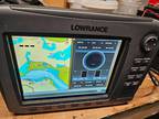 Lowrance HDS 8 color chart plotter fish finder
