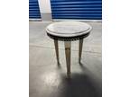 1950s Vintage Marble Top Drink Table