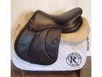16.5" Voltaire Palm Beach Saddle - Full Buffalo - 2020 - 2A Flaps - 5" dot to