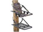 New Sturdy Guide Gear Extreme Deluxe Climber Hunting Tree Stand w/ Body Harness