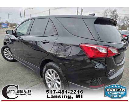 2019 Chevrolet Equinox for sale is a Black 2019 Chevrolet Equinox Car for Sale in Lansing MI
