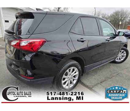 2019 Chevrolet Equinox for sale is a Black 2019 Chevrolet Equinox Car for Sale in Lansing MI