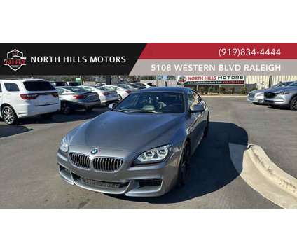 2015 BMW 6 Series for sale is a Grey 2015 BMW 6-Series Car for Sale in Raleigh NC