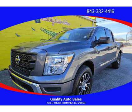 2022 Nissan Titan Crew Cab for sale is a Grey 2022 Nissan Titan Crew Cab Car for Sale in Hartsville SC