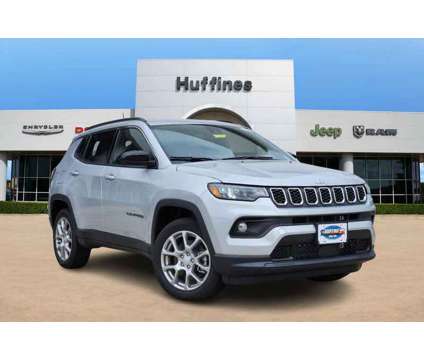 2024NewJeepNewCompassNew4x4 is a Silver 2024 Jeep Compass Latitude SUV in Lewisville TX