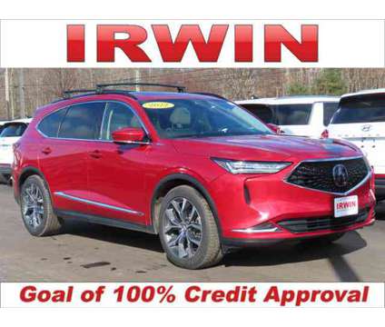 2022 Acura MDX w/Technology Package is a Red 2022 Acura MDX Car for Sale in Laconia NH