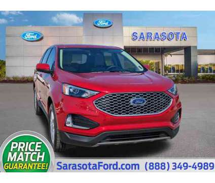 2024 Ford Edge SEL is a Red 2024 Ford Edge SEL Car for Sale in Sarasota FL