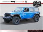 2024 Jeep Wrangler Blue, 10 miles