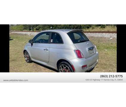 2012 FIAT 500 for sale is a Silver 2012 Fiat 500 Model Car for Sale in Haines City FL