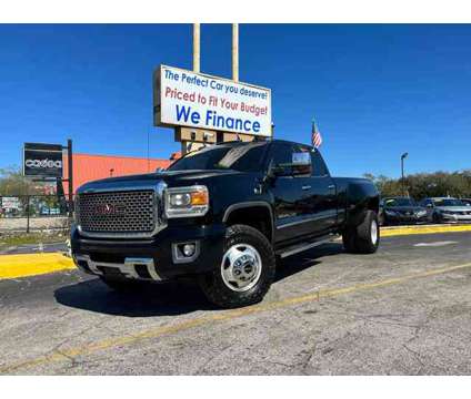 2016 GMC Sierra 3500 HD Crew Cab for sale is a Black 2016 GMC Sierra 3500 H/D Car for Sale in Orlando FL