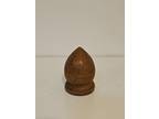 4 Acorn WOOD FINIALS 1.5" X 2.75"-