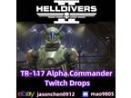 HELLDIVERS 2 TR-117 Alpha Commander Twitch Drops ( PS5/STEAM)