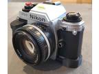 NIKON FG/FG-20 Carbon Fiber Grip with ARCA tripod mount CUSTOM DESIGN