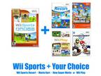 Wii Sports (2006) + Choose Sports Resort Mario Kart & More! Pristine & Authentic