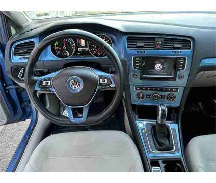 2015 Volkswagen e-Golf SEL Premium is a Blue 2015 Volkswagen e-Golf SEL Premium Car for Sale in Fairfax VA