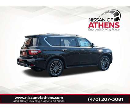 2024 Nissan Armada Platinum is a Black 2024 Nissan Armada Platinum SUV in Athens GA